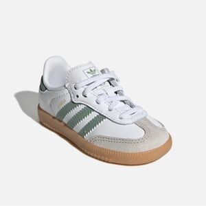 Adidas OG Sambas toddler white and green